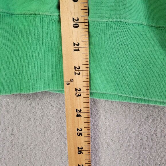 Champion Reverse Weave Sweatshirt Mens XS Green Sweater Pullover Retro Crewneck - Picture 8 of 8